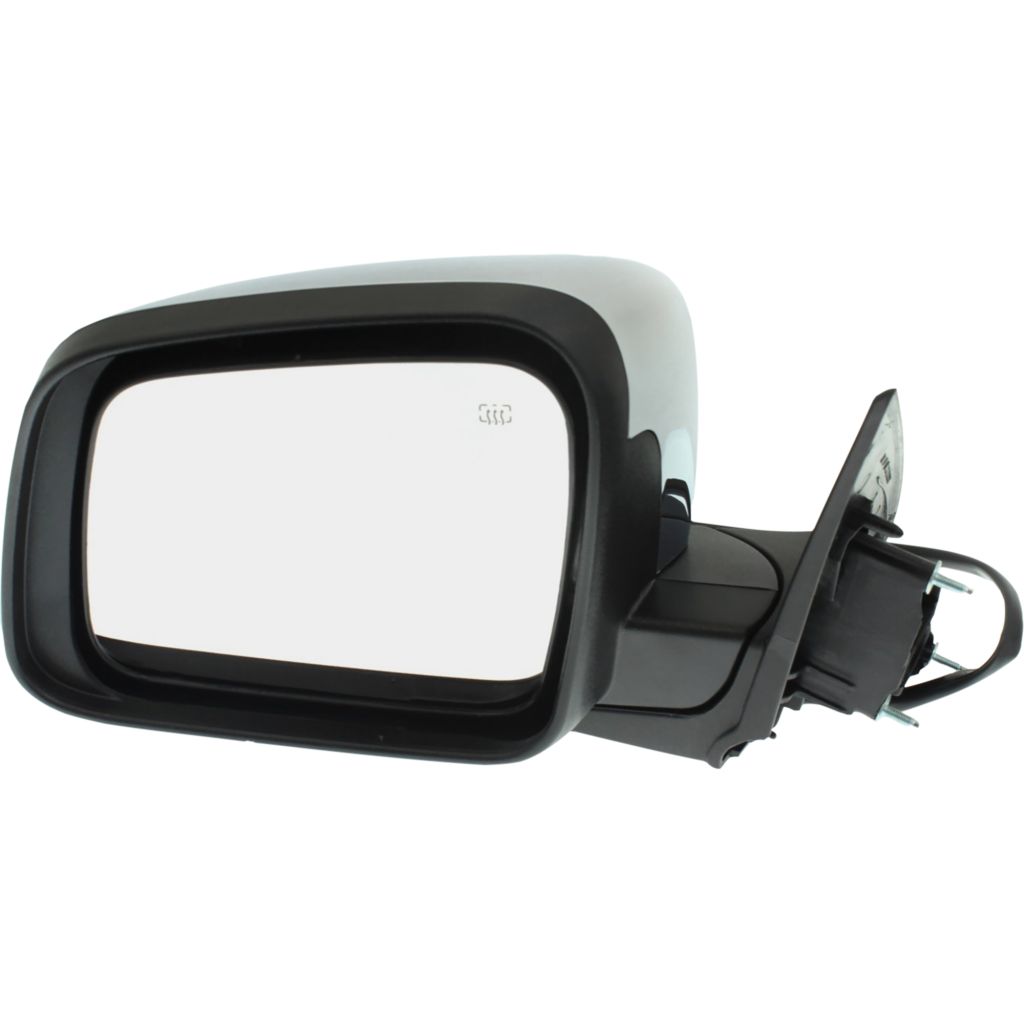 DODGE TRUCKS & VANS DURANGO DOOR MIRROR LEFT (Driver Side) POWER/HEATED (CHR)(WO/BLIND SPOT DET) OEM#68249321AF 2014-2022 PL#CH1320388