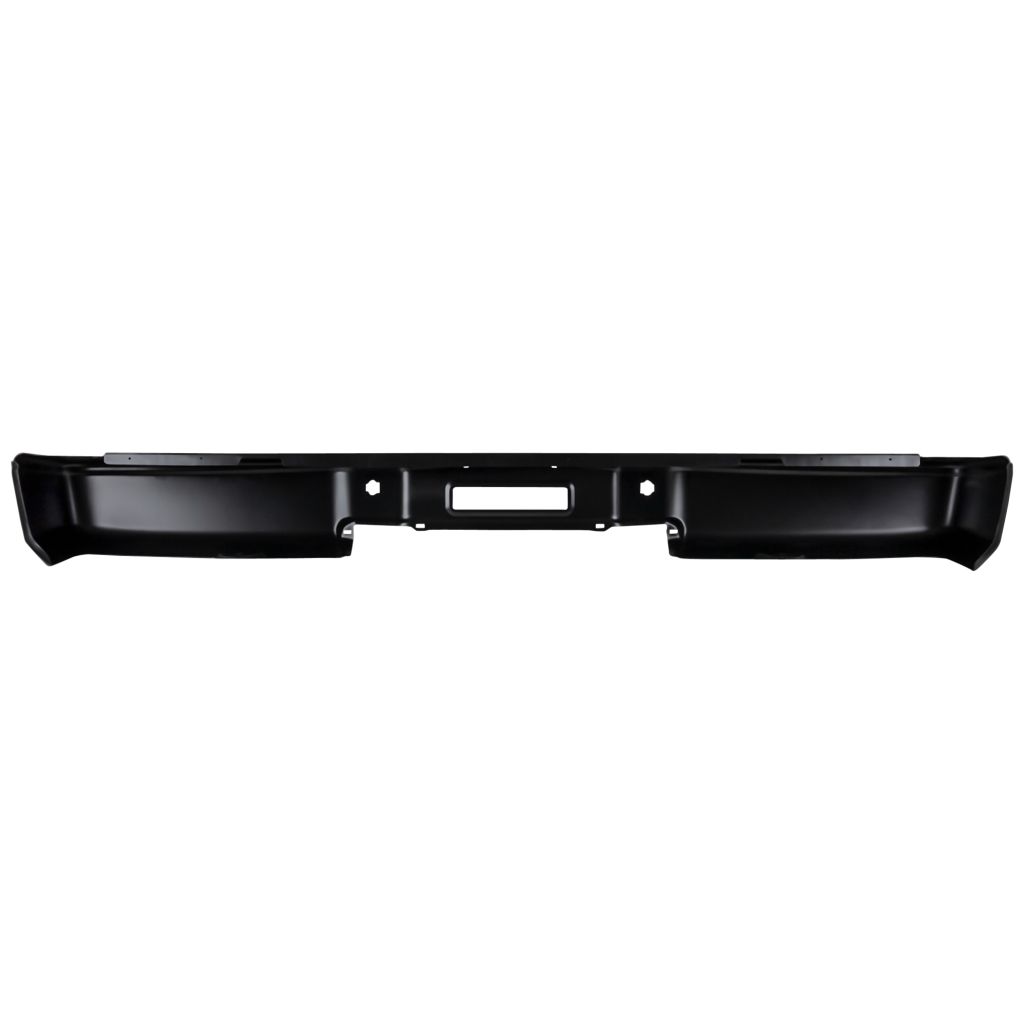 NISSAN(DATSUN) TITAN REAR STEP BUMPER FACE BAR BLACK (WO/SENSOR) **CAPA** OEM#850309FM0B 2004-2015 PL#NI1102152C
