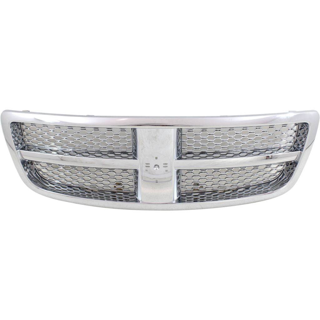 DODGE TRUCKS & VANS DODGE/PU R1500 GRILLE ASSY CHROME/CHROME MESH OEM#55372059AB 2009-2012 PL#CH1200326