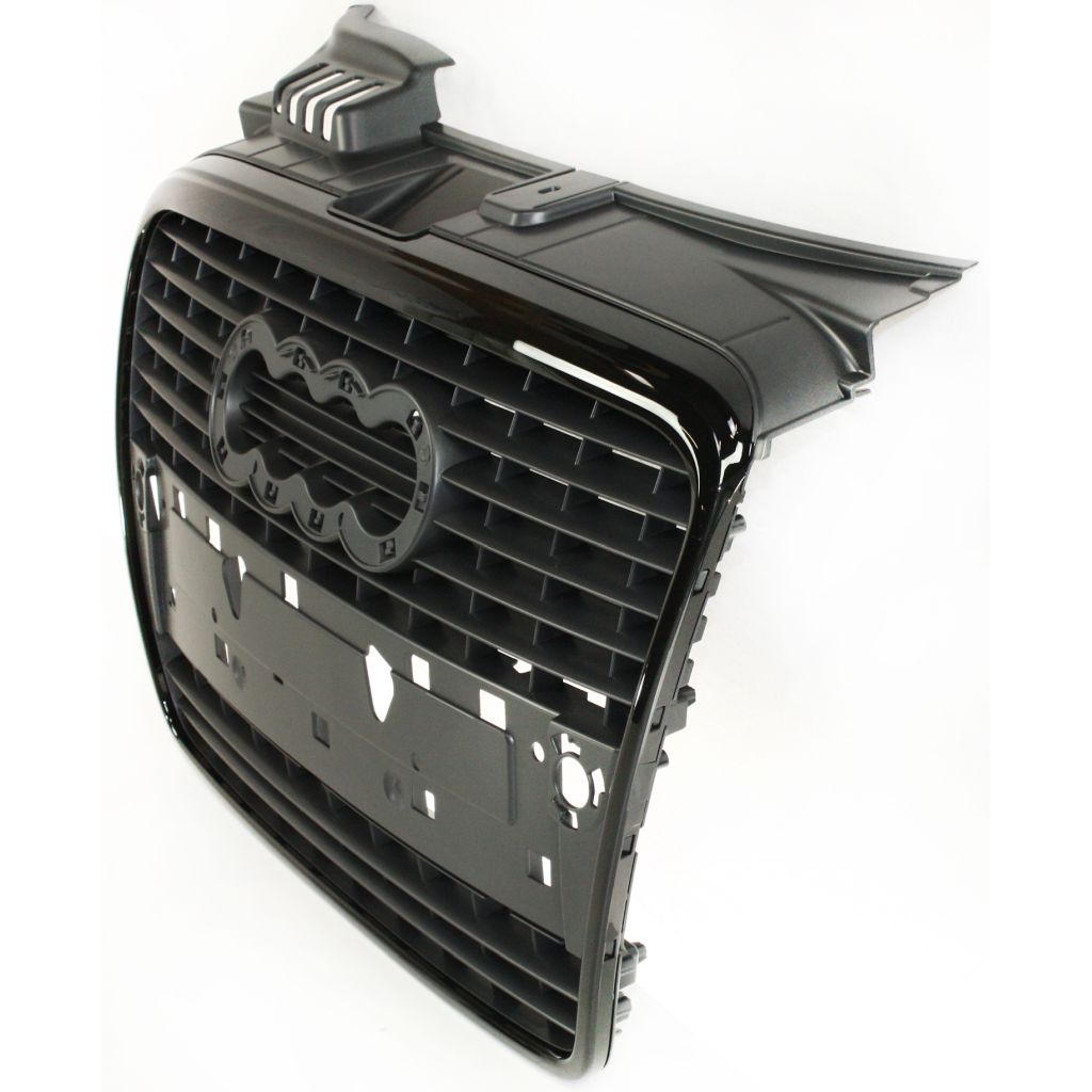 AUDI A4 SEDAN/WAGON (GEN 3) (2.0L/3.2L) GRILLE GRAY W/BLK FRAME (W/6 TOP CROSS BAR)(WO/S-LINE) OEM#8E0853651JVMZ 2005-2008 PL#AU1200113