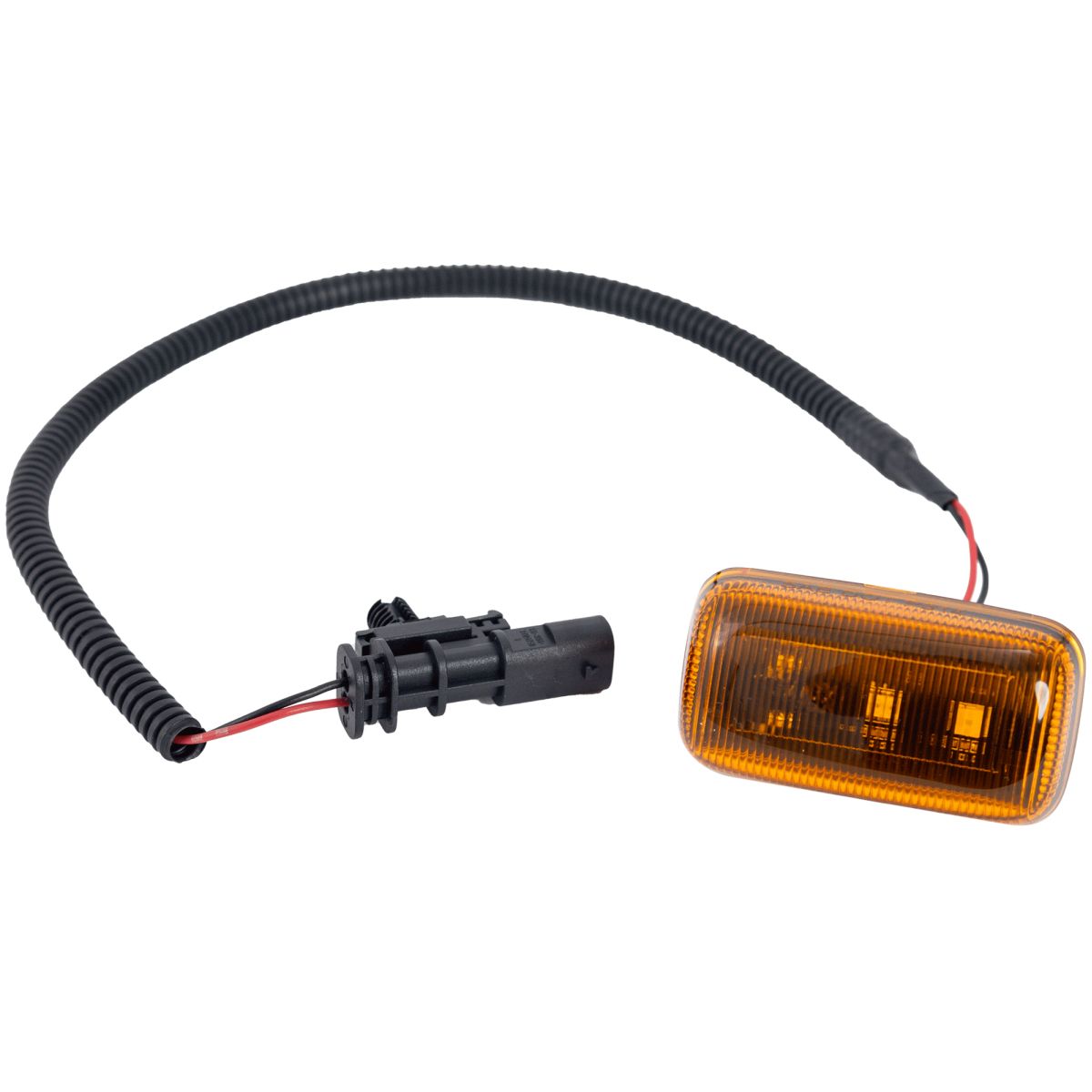 GM TRUCKS & VANS SILVERADO/PU 2500/3500 REAR SIDE MARKER LAMP ASSY RIGHT (Passenger Side)=LEFT (Driver Side) (Driver Side) (YELLOW)(DUAL WHEELS) **CAPA** OEM#84871925 2020-2025 PL#GM2550205C