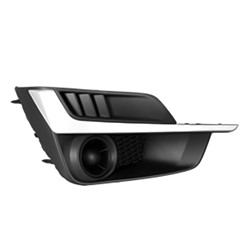 SUBARU IMPREZA 2.0 FOG LAMP COVER LEFT (Driver Side) W/SILVER MOLDING (WO/FOG) OEM#57731FJ390 2015-2016 PL#SU1038111
