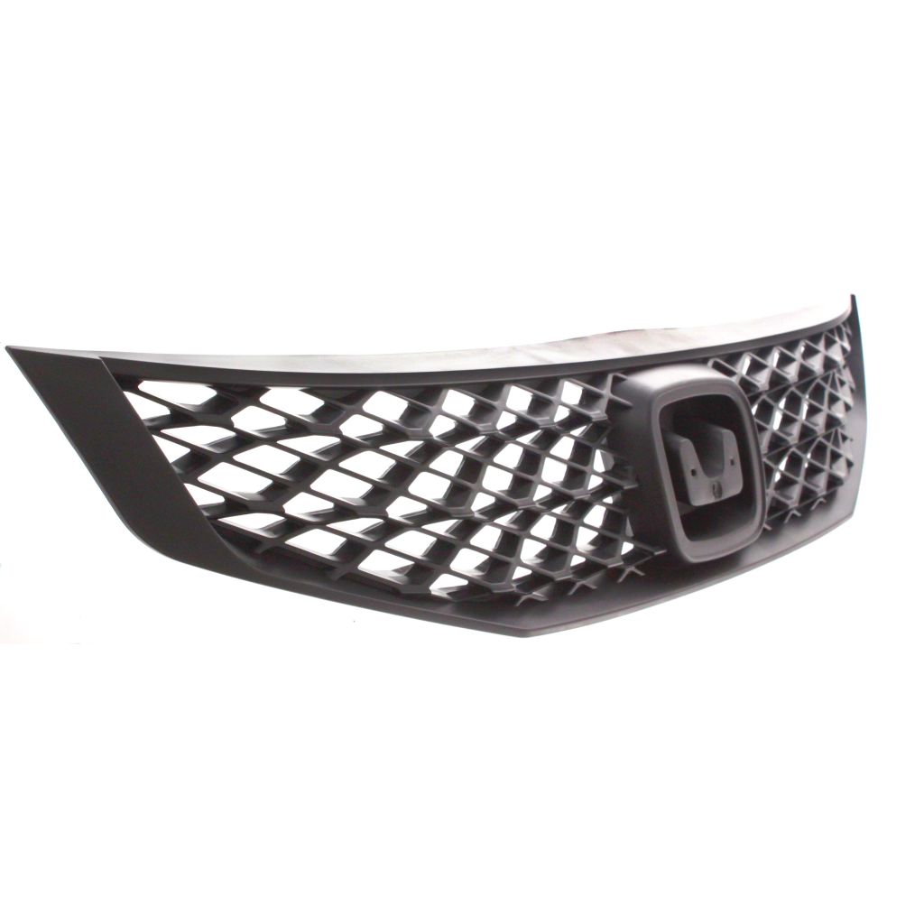 HONDA CIVIC COUPE GRILLE BLACK **CAPA** OEM#71121SVAA50 2009-2011 PL#HO1200199C