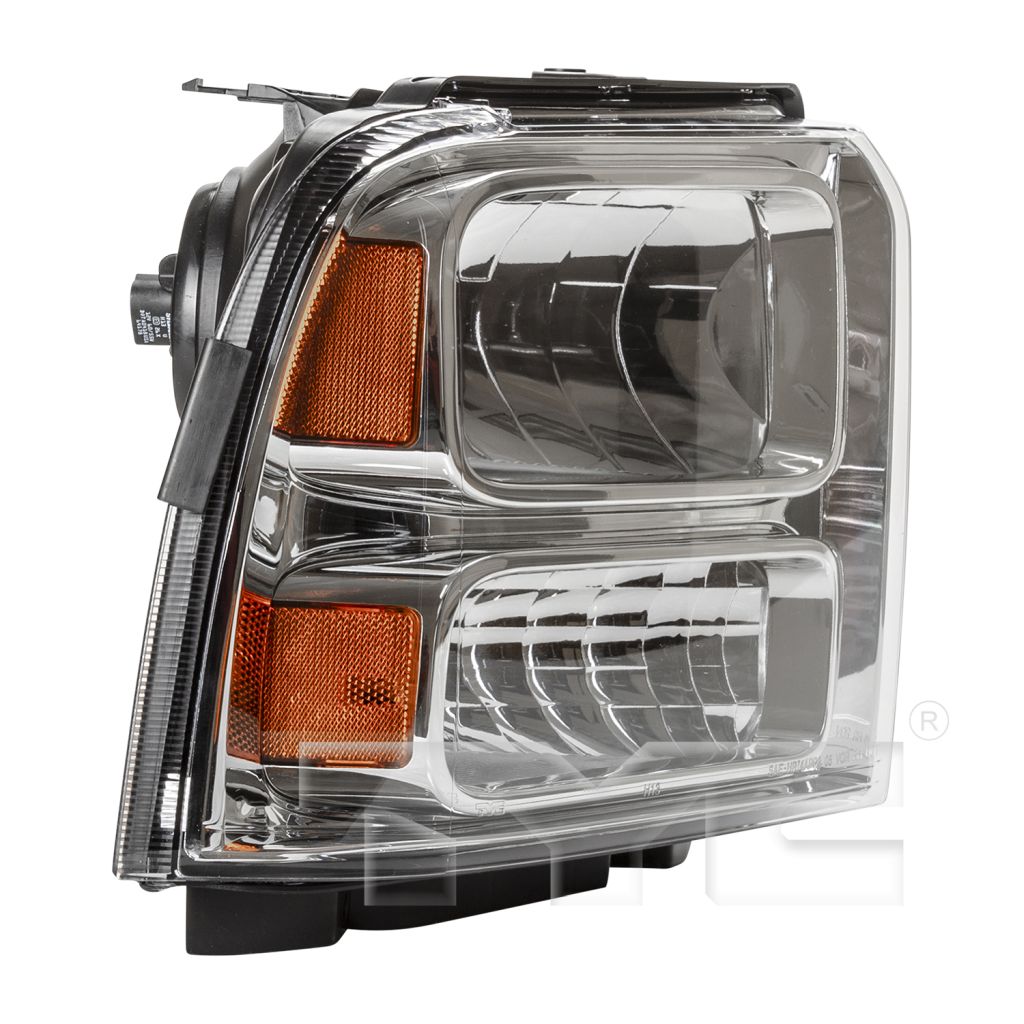 FORD TRUCKS & VANS FORD/PU (F250/350/450/550) Super Duty HEAD LAMP/PARK LAMP ASSEMBLY RIGHT (Passenger Side) (W/CHR HUSG)(COMPOSITE) OEM#6C3Z13008AB 2005-2007 PL#FO2503217