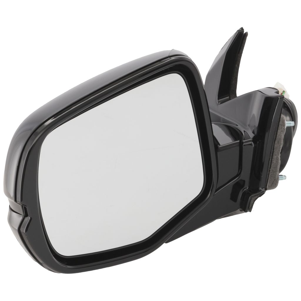 HONDA RIDGELINE DOOR MIRROR LEFT (Driver Side) PWR/HTD (W/MEMORY)(GLOSS BLACK)(BLACK EDITION) OEM#76250T6ZA21ZD 2017-2020 PL#HO1320313