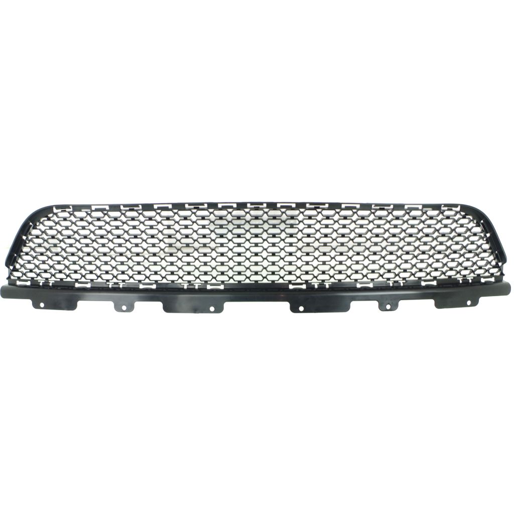 DODGE TRUCKS & VANS DURANGO FRONT BUMPER GRILLE BLACK (W/ADAPTIVE CRUISE)(2PC BUMPER CVR) OEM#5113684AB 2014-2020 PL#CH1036127