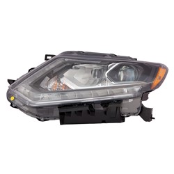 NISSAN ROGUE (2.5L) HEAD LAMP ASSY LEFT (Driver Side) (LED HEAD LAMP)(WO/AUTO LIGHT CONTROL) OEM#260604BA5A 2014-2016 PL#NI2502228