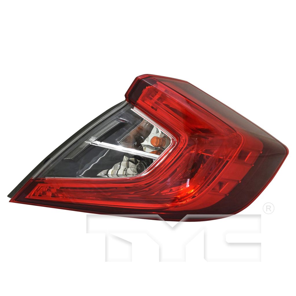 HONDA CIVIC SEDAN TAIL LAMP ASSEMBLY RIGHT (Passenger Side) (OUTER)**CAPA** OEM#33500TBAA01 2016-2021 PL#HO2805110C