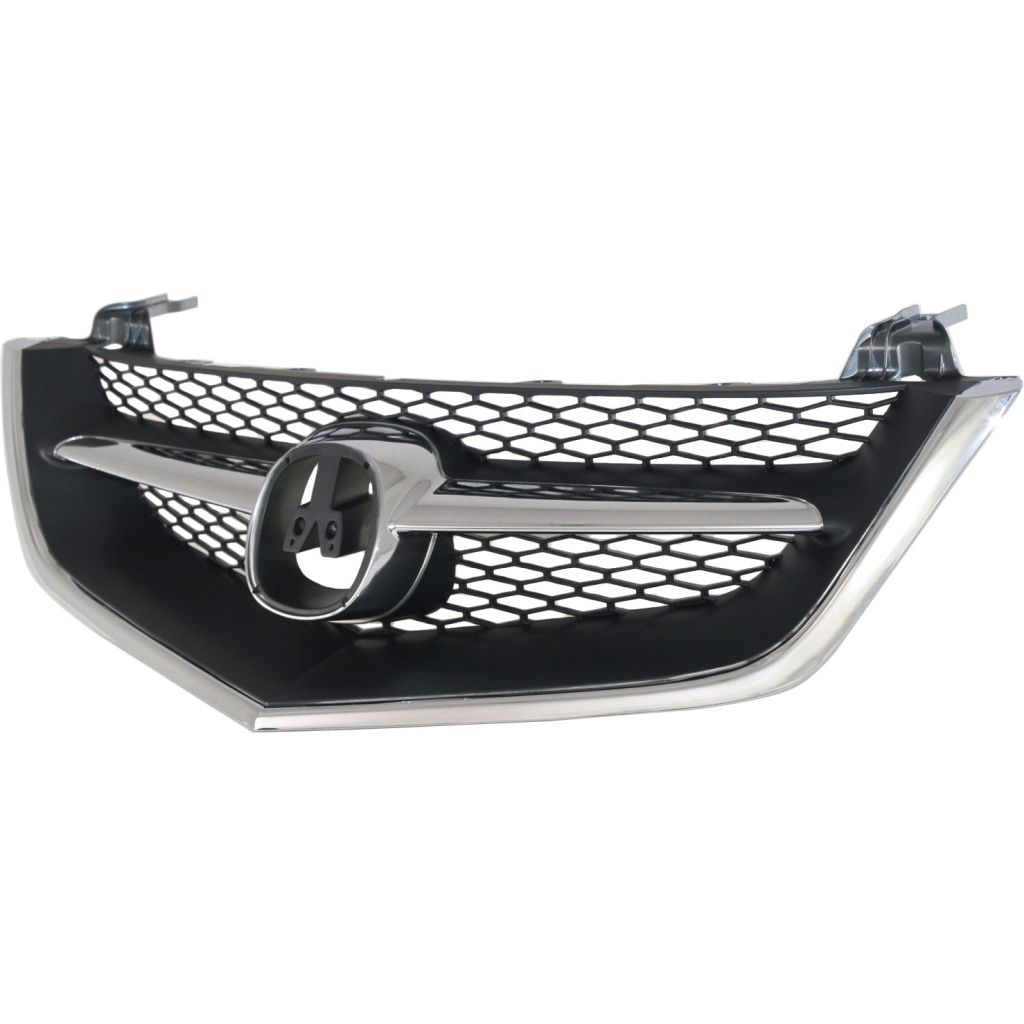 ACURA TL (3.2TL) GRILLE CHROME ASSY(GRILLE+LWR & CTR MLDG)(W/O UPPER MLDG) OEM#PERFORMANCE 2002-2003 PL#AC1200107