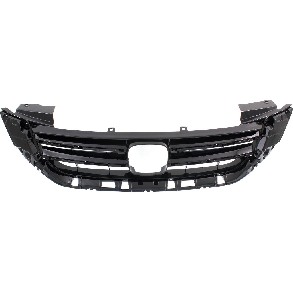 HONDA ACCORD SEDAN GRILLE BLACK (6 CYL) OEM#71121T2FA11 2013-2015 PL#HO1200215