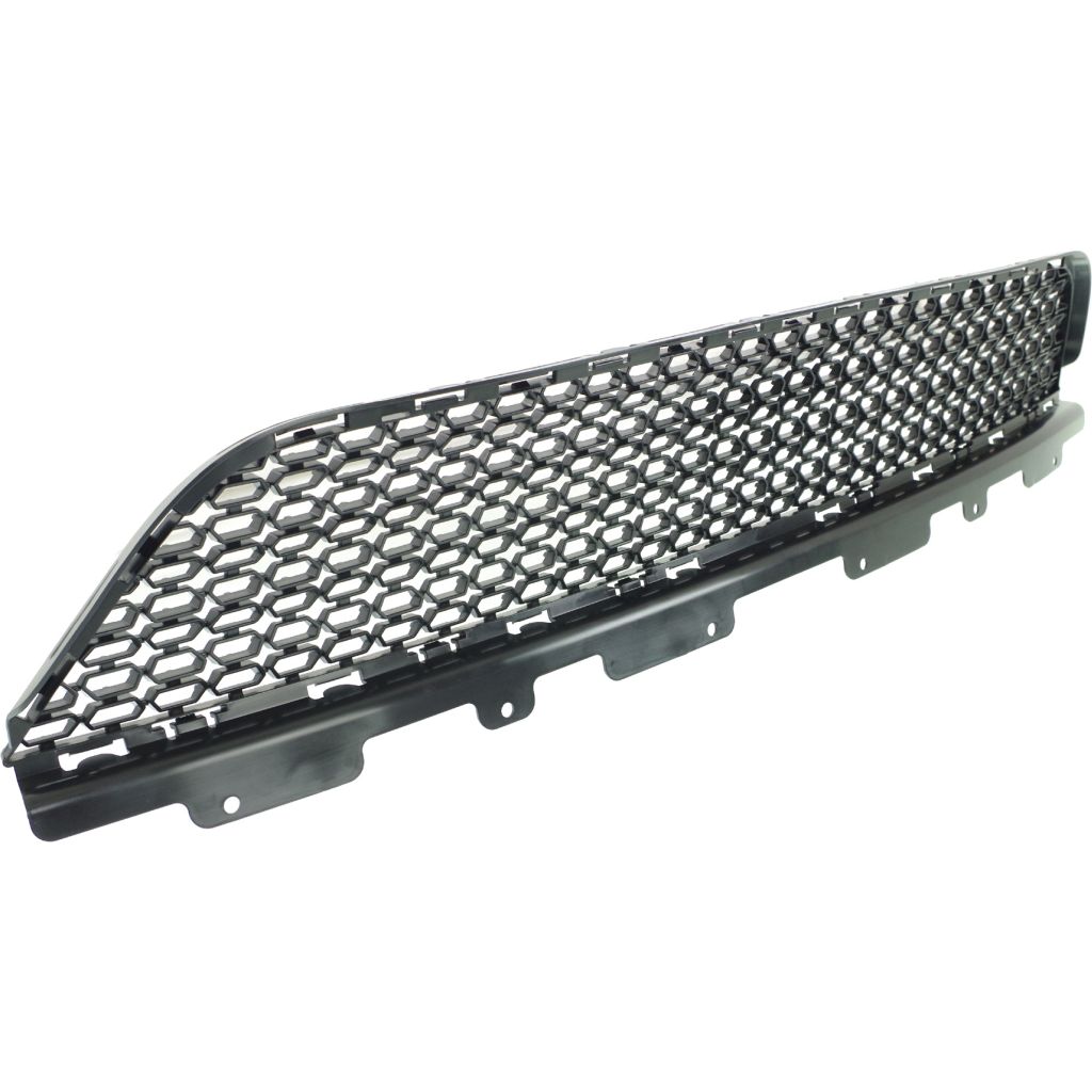 DODGE TRUCKS & VANS DURANGO FRONT BUMPER GRILLE BLACK (W/ADAPTIVE CRUISE)(2PC BUMPER CVR) OEM#5113684AB 2014-2020 PL#CH1036127