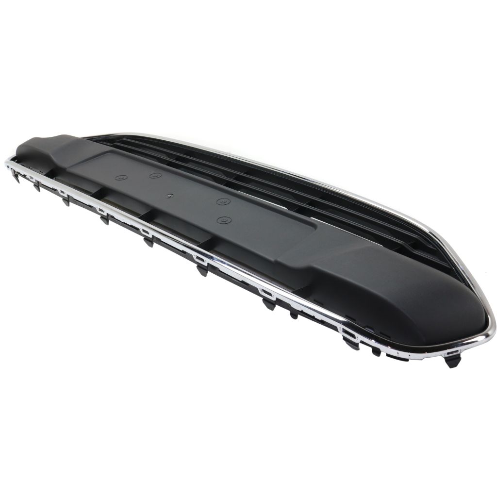 FORD TRUCKS & VANS TRANSIT CONNECT FRONT BUMPER GRILLE UPPER BLACK W/CHROME SURROUND MLDG **CAPA** OEM#DT1Z17E810A 2014-2018 PL#FO1036171C