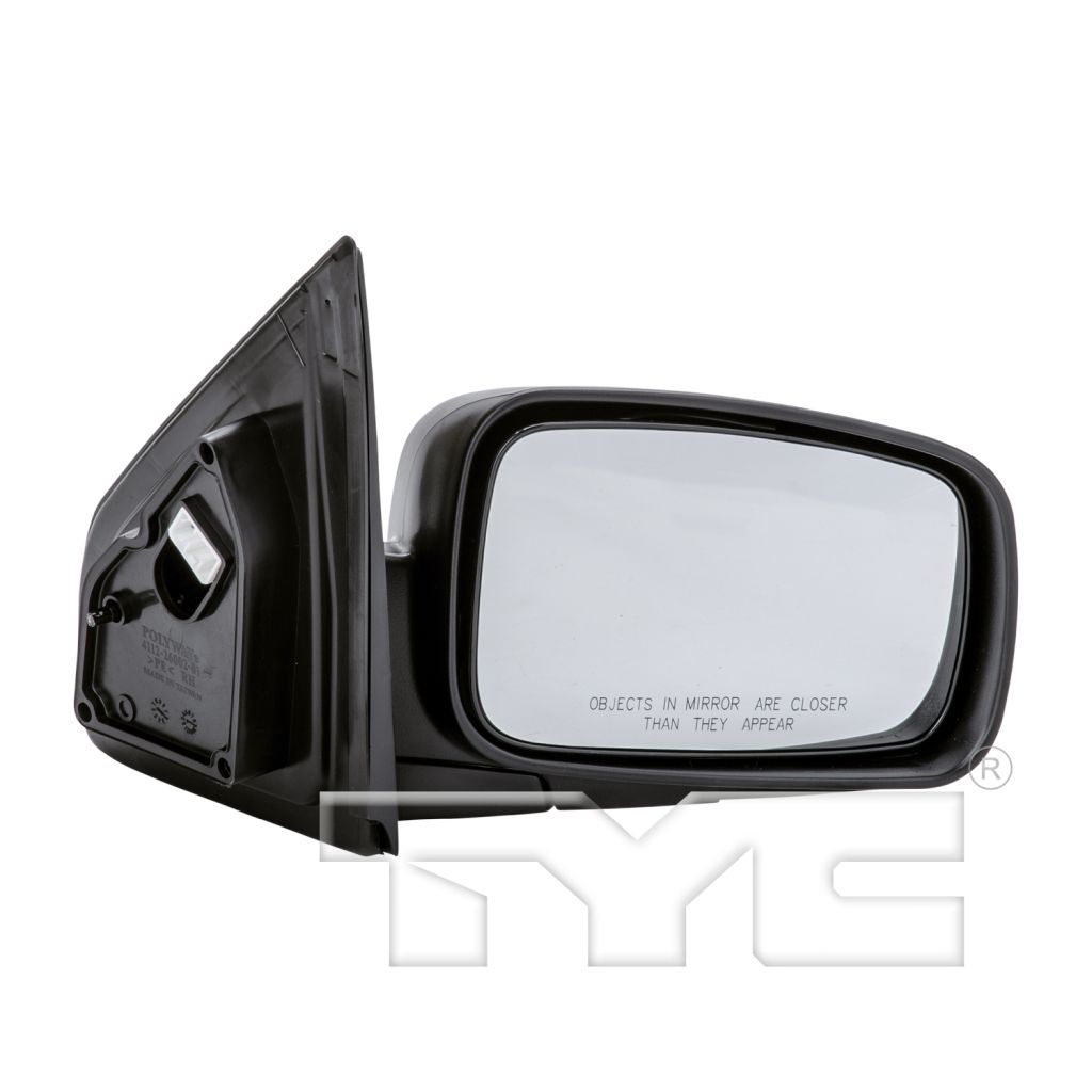 KIA SORENTO DOOR MIRROR RIGHT (Passenger Side) POWER/HEATED (TEXT) OEM#876053E70000 2003-2009 PL#KI1321118