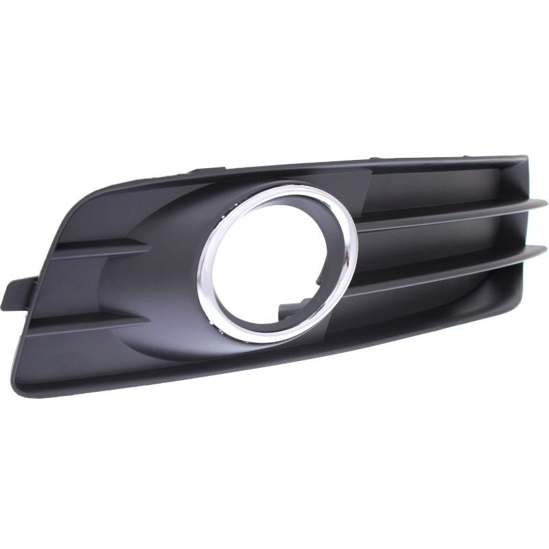 AUDI A3 FOG LAMP COVER RIGHT (Passenger Side) W/CHR RING (W/FOG)(W/S LINE) OEM#8P0807682F9B9 2009-2013 PL#AU1039114