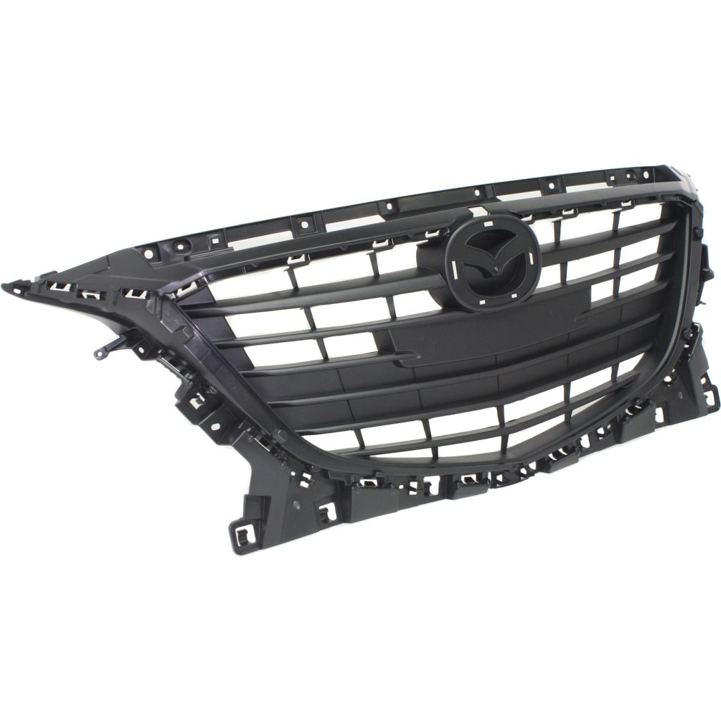 MAZDA MAZDA3 GRILLE FLAT BLACK OEM#BJS750712 2014-2016 PL#MA1200197