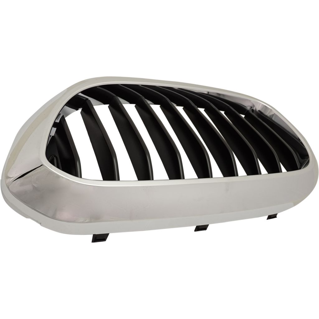 BMW BMW 5 SERIES HYBRID GRILLE LEFT (Driver Side) CHROME/BLACK (W/M PKG)(WO/NIGHT VISION) OEM#51137390863 2018-2020 PL#BM1200300