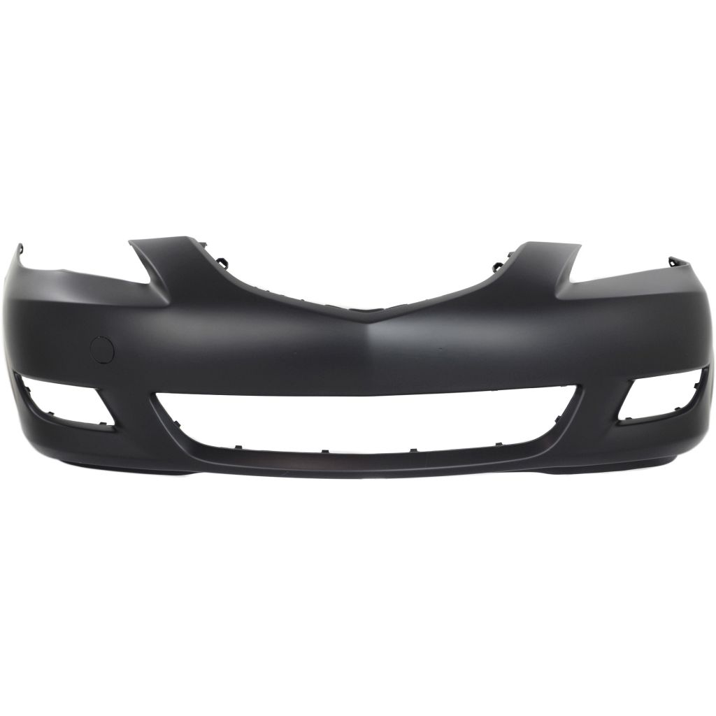 MAZDA MAZDA3 FRONT BUMPER COVER PRIMED (SD-STD)(WO/BUILT IN FOG LAMP TRIM) OEM#BNYP5003XEBB 2004-2006 PL#MA1000196