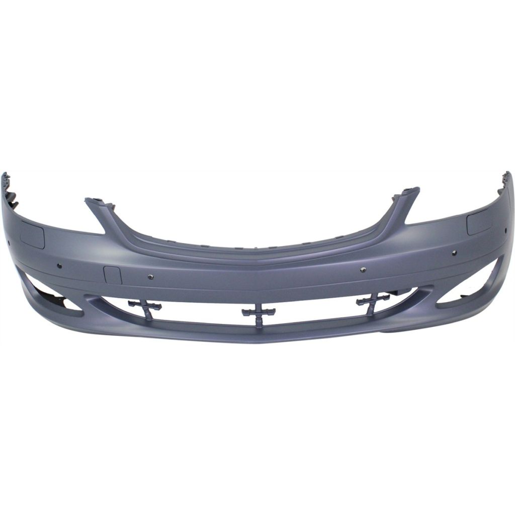 MERCEDES-BENZ S-CLASS SEDAN (221) (EXC S400 HYBRID) FRONT BUMPER COVER PRIMED (WO/SPORT)(W/SENSOR)(S550/S600) OEM#22188011409999 2007-2009 PL#MB1000341