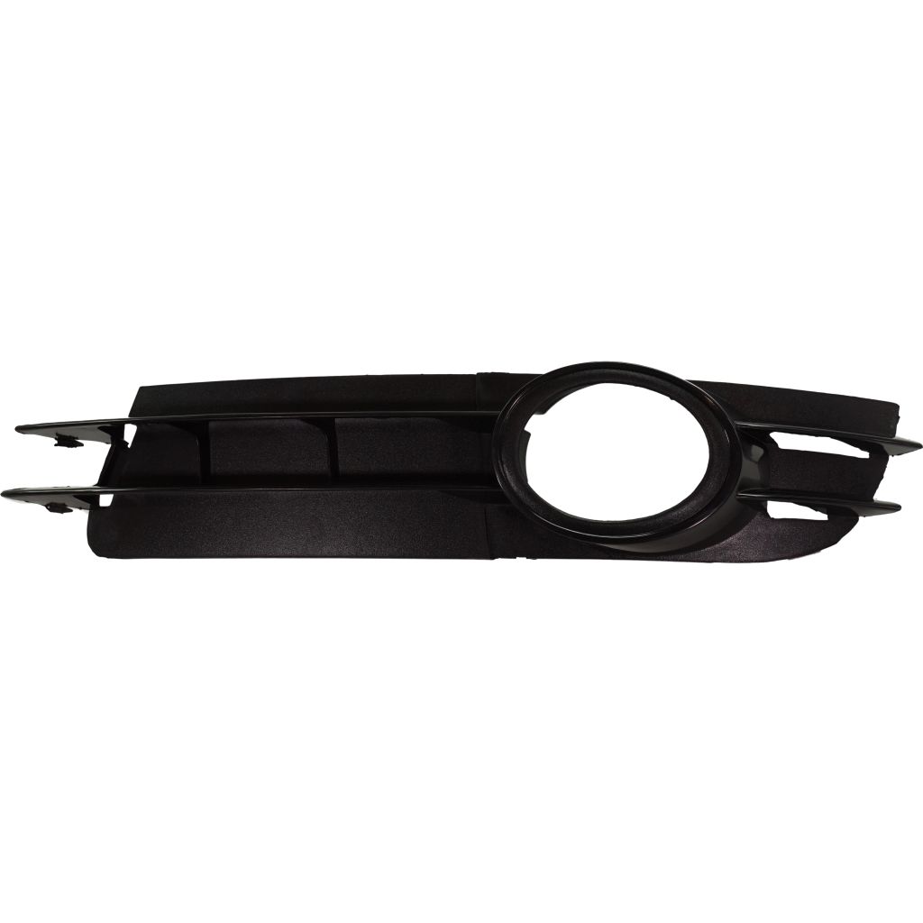 AUDI S6 SEDAN FRONT BUMPER COVER GRILLE LEFT (Driver Side) BLACK (W/Sport Pkg) OEM#4F0807681A01C 2007-2008 PL#AU1038104