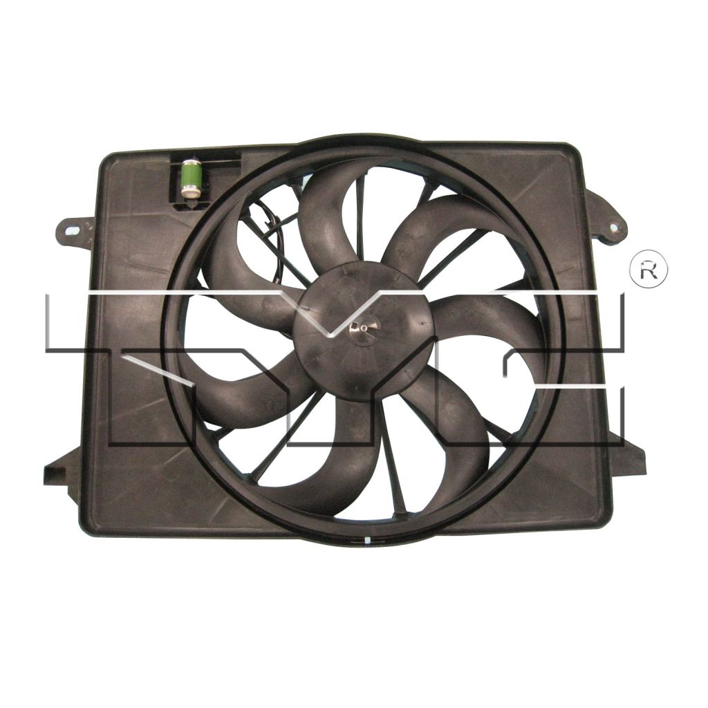 DODGE CHARGER RADIATOR & A/C FAN ASSEMBLY 3.6L/5.7L/6.4L ( SINGLE FAN ) OEM#68050129AA 2015-2023 PL#CH3115169