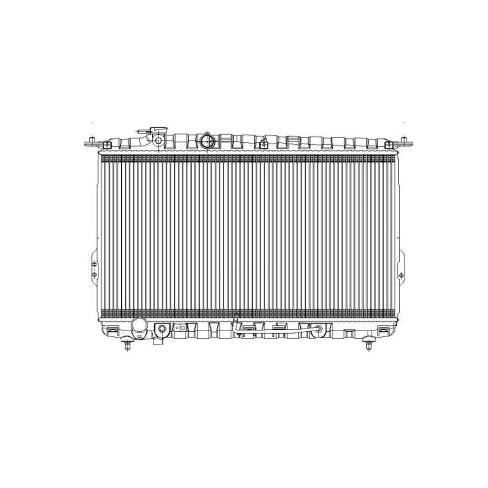 HYUNDAI XG300/XG350 RADIATOR 3.0L/3.5L/V6 OEM#2531039500 2001-2005 PL#HY3010132