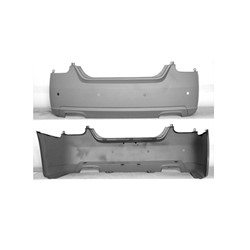 NISSAN MAXIMA REAR BUMPER COVER PRIMED (W/ SENSOR) OEM#85022ZK40B 2007-2008 PL#NI1100245