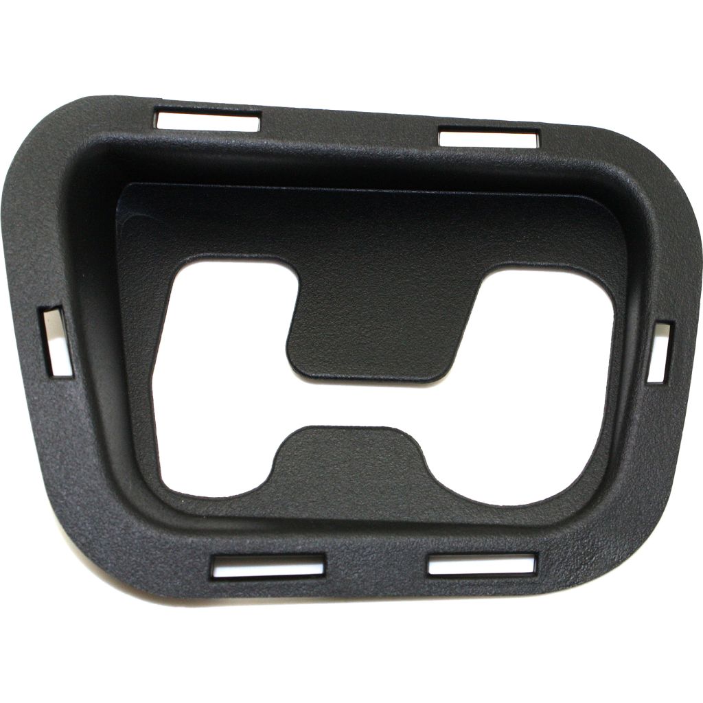 GM TRUCKS & VANS TAHOE (CHEVY) FRONT BUMPER TOW HOOK OPNG COVER RIGHT (Passenger Side)(W/ROUND FOG)(WO/OFFROAD) OEM#15893977 2007-2014 PL#GM1029103