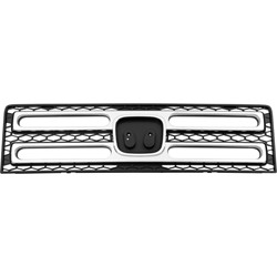 HONDA RIDGELINE GRILLE BLACK W/CHR MOLDING (W/HONEYCOMB) OEM#71100SJCA00ZA 2006-2008 PL#HO1200183