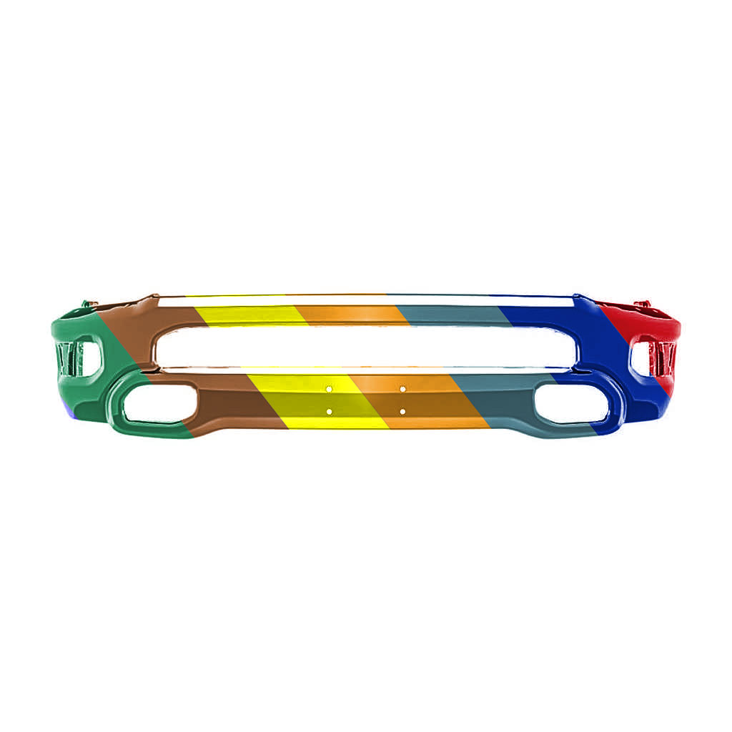 DODGE TRUCKS & VANS DODGE/PU (R1500) FRONT BUMPER CHROME (EXC REBEL/TRAX) OEM#5ZB88SZ0AD 2019-2022 PL#CH1002407