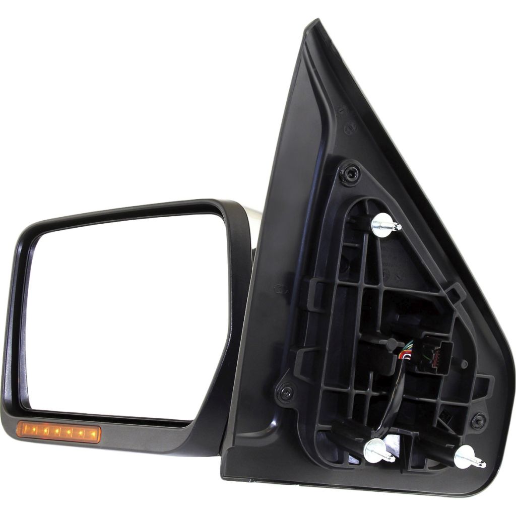 FORD TRUCKS & VANS FORD/PU (F150)(EXC SVT RAPTOR) DOOR MIRROR LEFT (Driver Side) PWR/HTD/SIGNAL/PUDDLE/MEMORY/PWR-FOLD (CHR)(SINGLE ARM)(WO/DIM) OEM#9L3Z17683EB-PFM 2009-2010 PL#FO1320411