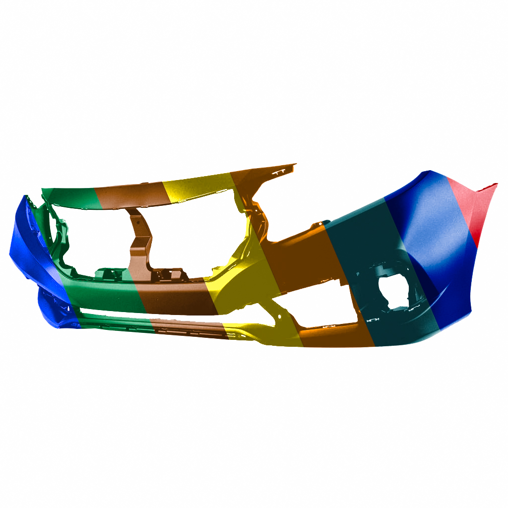 HONDA CIVIC SEDAN FRONT BUMPER COVER PRIMED (EXC Si)(USA) **CAPA** OEM#04711TBAA50ZZ 2019-2021 PL#HO1000322C