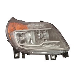 DODGE TRUCKS & VANS PROMASTER 1500/2500/3500 HEAD LAMP ASSEMBLY RIGHT (Passenger Side) (W/ DRL)**CAPA** OEM#68154588AK 2014-2022 PL#CH2503291C