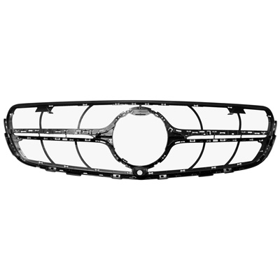 MERCEDES-BENZ GLC-COUPE (253) GRILLE INNER MAT-BLACK (W/FRONT VIEW CAMERA)(GLC 43) OEM#2538880100 2017-2019 PL#MB1200200