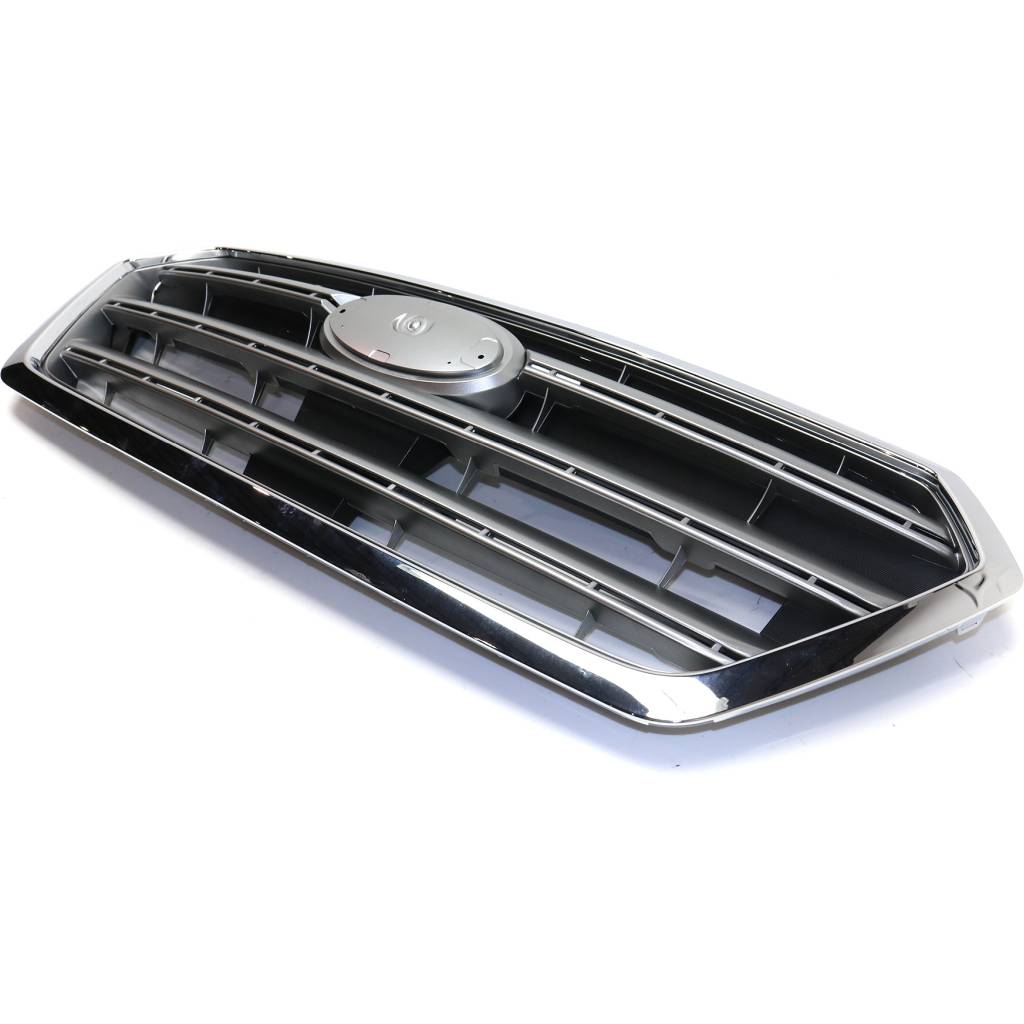 SUBARU LEGACY GRILLE ASSEMBLY SILVER/GRAY W/CHR MOLDING OEM#91121AL00A 2015-2017 PL#SU1200162