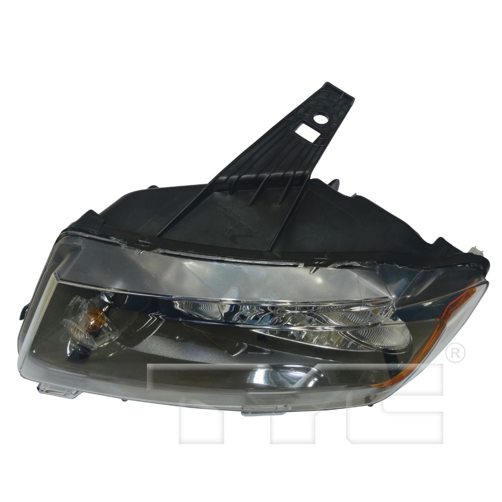 JEEP COMPASS HEAD LAMP ASSEMBLY LEFT (Driver Side) (WO/PROJECTOR)(BLK BEZEL) **CAPA** OEM#68171215AB 2013-2017 PL#CH2502246C