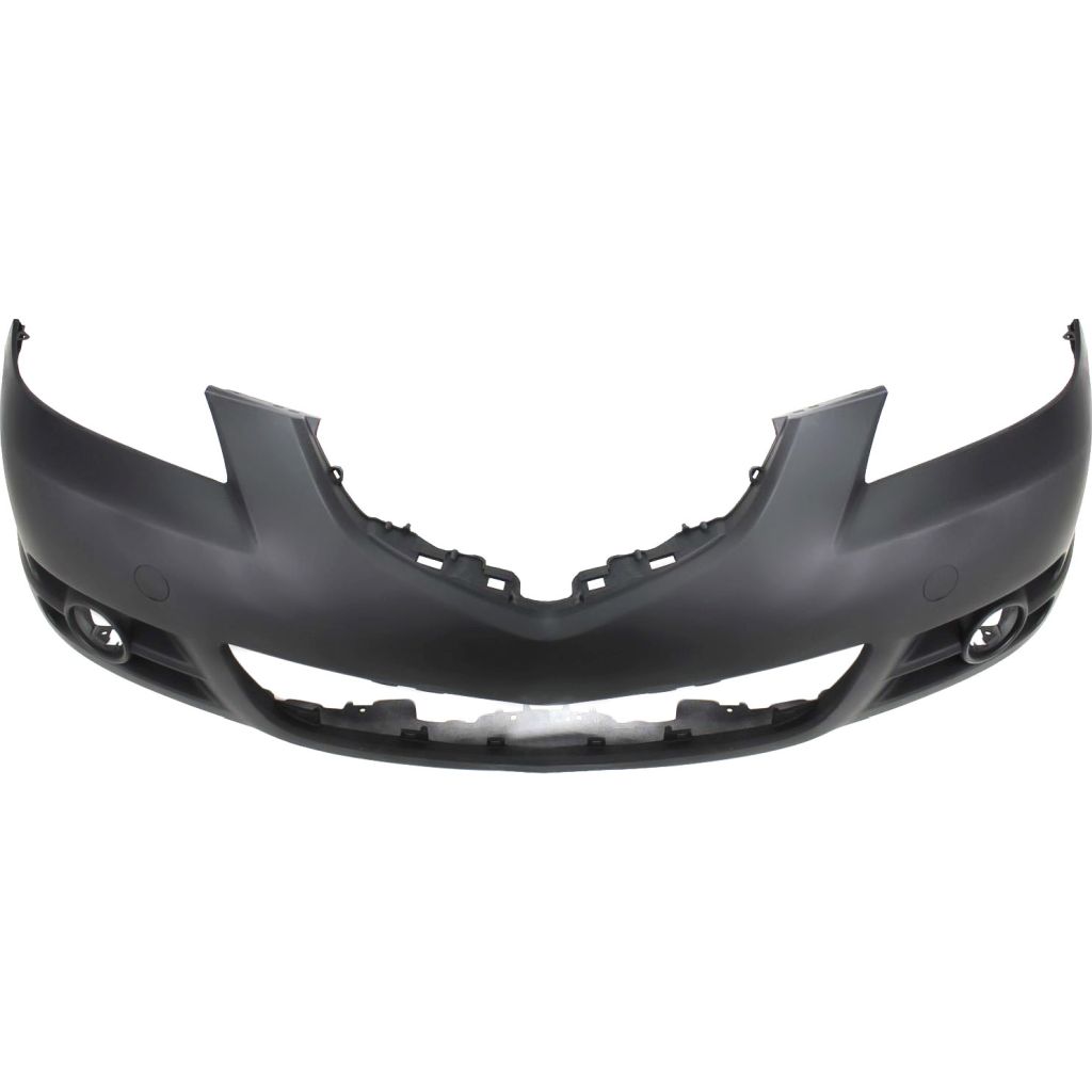 MAZDA MAZDA3 FRONT BUMPER COVER PRIMED (SD-Sport)(BUILT IN FOG LAMP TRIM) OEM#BNYK5003XEBB 2004-2006 PL#MA1000197