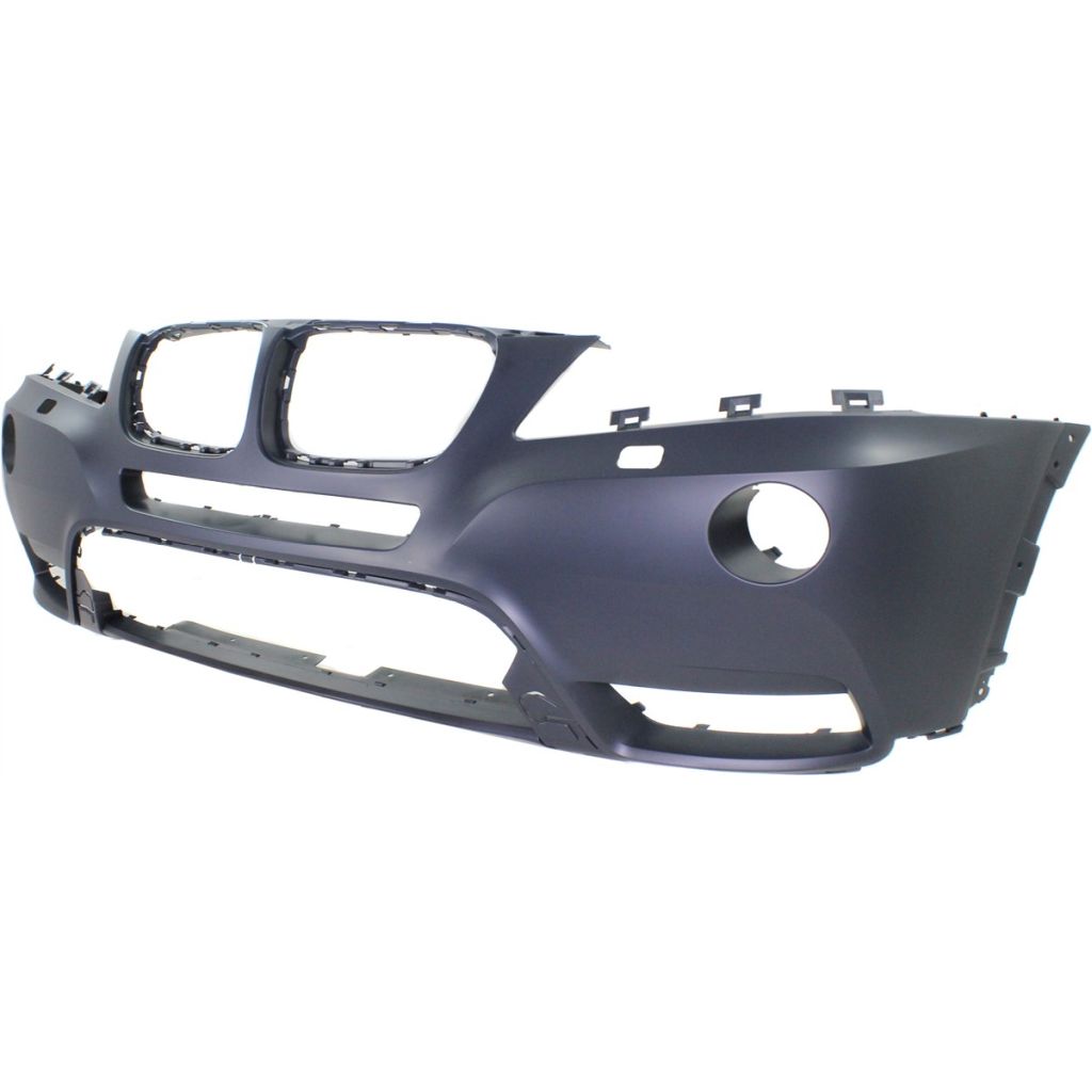 BMW BMW X3 FRONT BUMPER COVER PRM(W/ HL WASHER)(WO/M PKG) **CAPA** OEM#51117261188 2011-2014 PL#BM1000253C