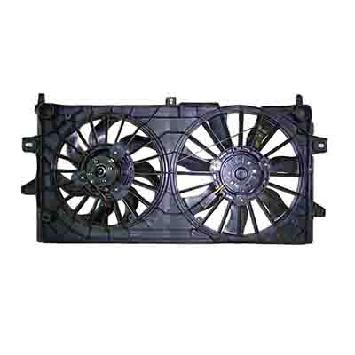 CHEVROLET MONTE CARLO RADIATOR & A/C FAN ASSEMBLY (3.5L/3.9L)(DUAL FAN) OEM#89018690-PFM 2006-2007 PL#GM3115187