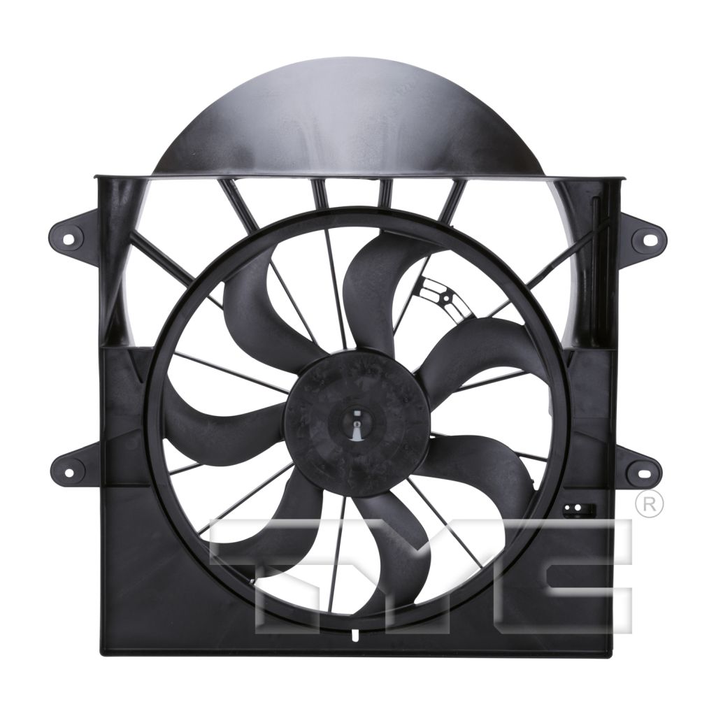 JEEP COMMANDER RADIATOR & A/C FAN ASSEMBLY (3.7/4.7L)(SINGLE FAN) OEM#5143209AB-PFM 2006-2009 PL#CH3117102