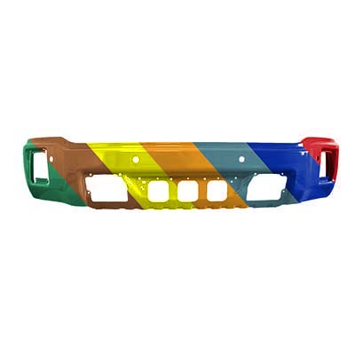 GM TRUCKS & VANS SIERRA/PU 1500 (19 OLD STYLE) FRONT BUMPER PTD (W/SENSOR) OEM#22902310 2014-2015 PL#GM1002859