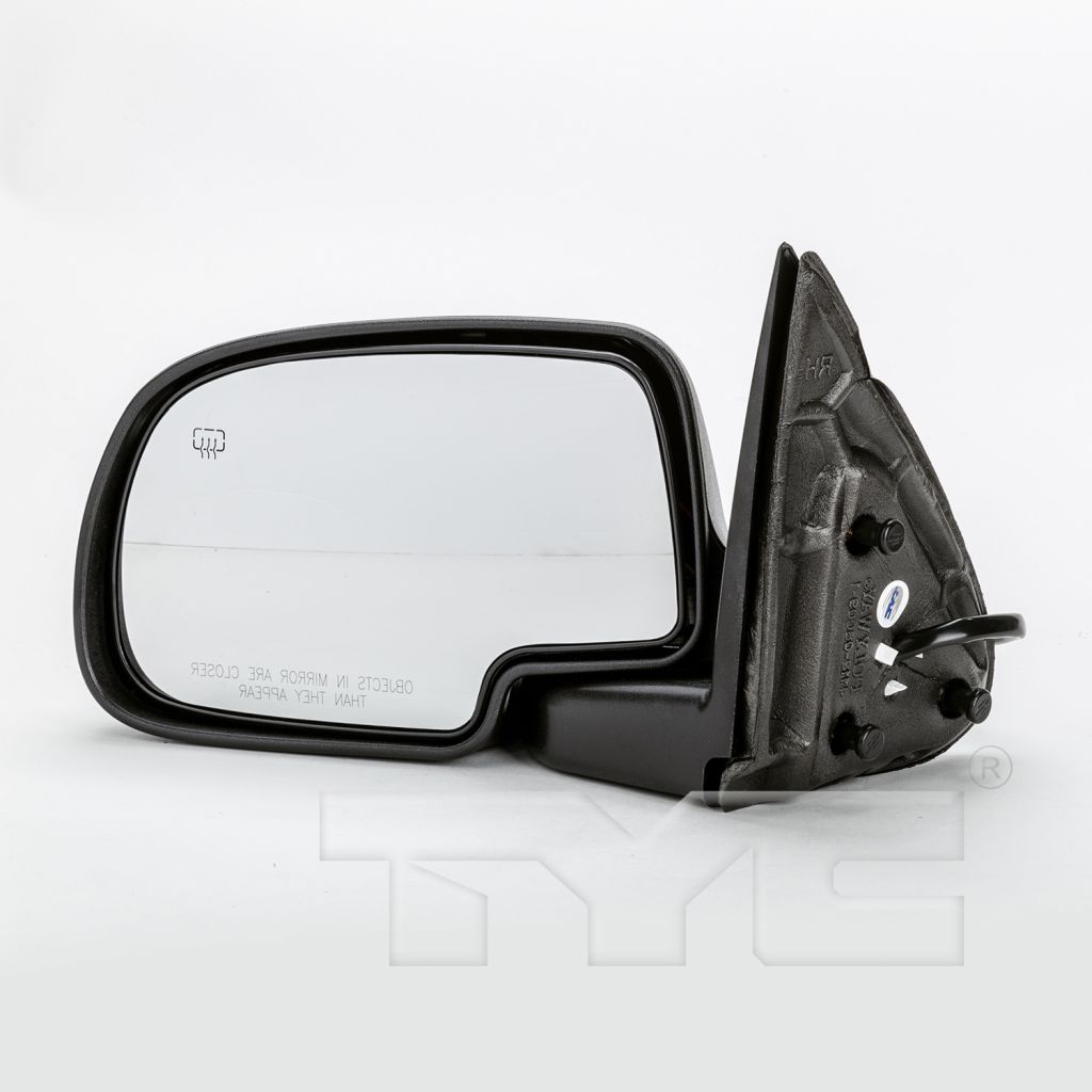 GM TRUCKS & VANS AVALANCHE DOOR MIRROR LEFT (Driver Side) PWR/HTD (W/O LAMP)(SMOOTH CVR) OEM#GM1320251 2002 PL#GM1320251