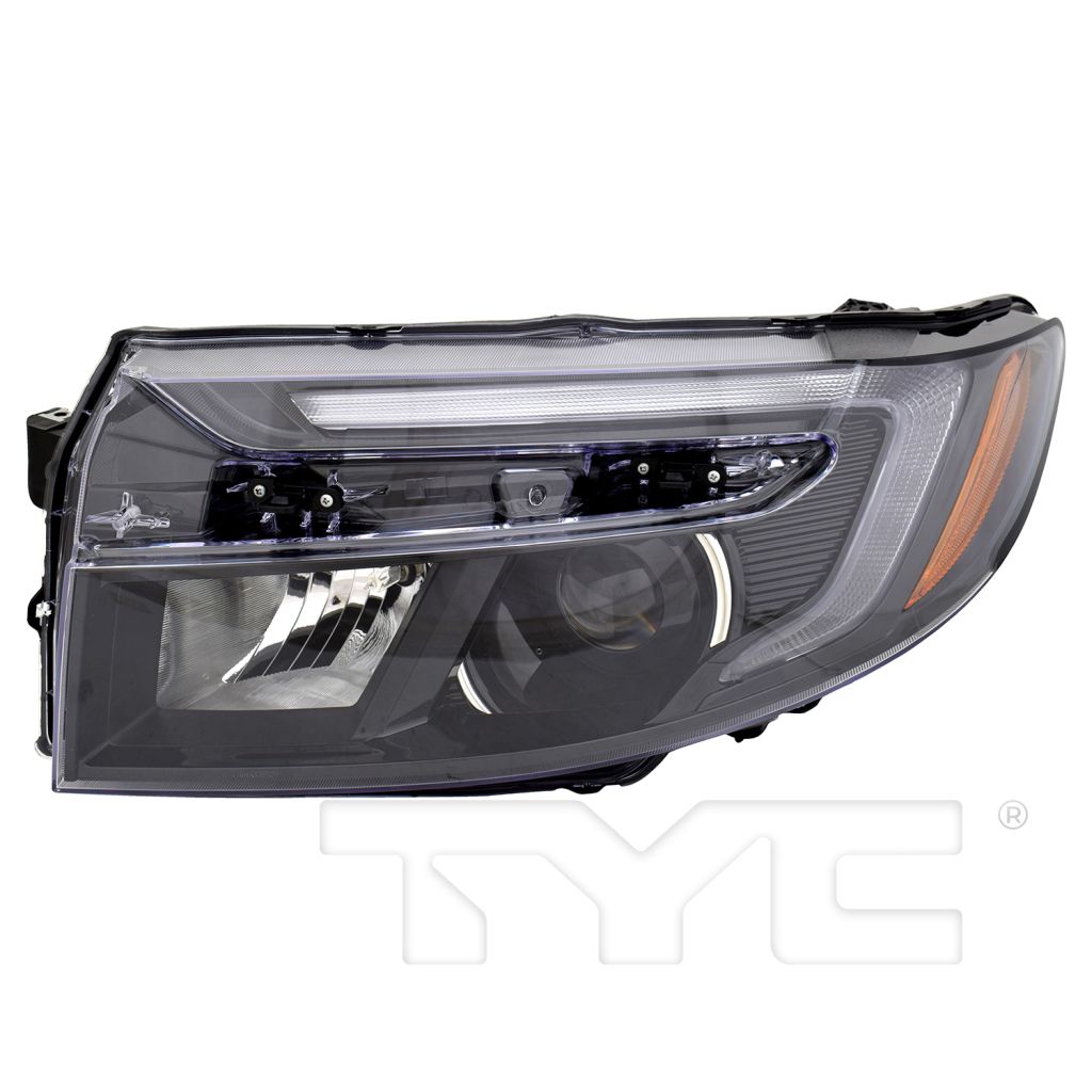 HONDA RIDGELINE HEAD LAMP ASSY LEFT (Driver Side) (LED)(RTL/SPORT MDL) **CAPA** OEM#33150T6ZA01 2021-2025 PL#HO2502204C