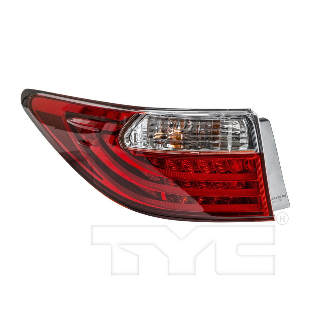 LEXUS ES 300h TAIL LAMP UNIT LEFT (Driver Side) (OUTER) OEM#8156133560 2013-2015 PL#LX2804113