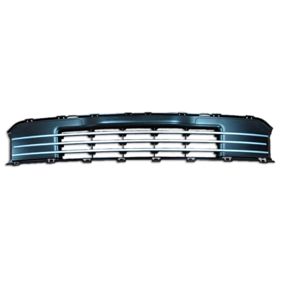 FORD TRUCKS & VANS FLEX FRONT BUMPER GRILLE BLACK W/SILVER MLDG (SEL/KIMITED) OEM#DA8Z17K945BA 2013-2019 PL#FO1036151