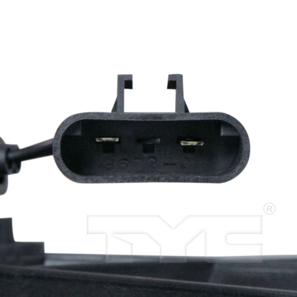 SATURN ION RADIATOR & A/C FAN ASSEMBLY (2.2/2.4L)(SINGLE FAN)(3 PIN PLUG) OEM#15860809 2003-2007 PL#GM3115177