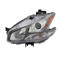 NISSAN MAXIMA HEAD LAMP ASSY LEFT (Driver Side) ( HID)(SMOKE LENS) OEM#26060ZY80A 2011-2015 PL#NI2502205