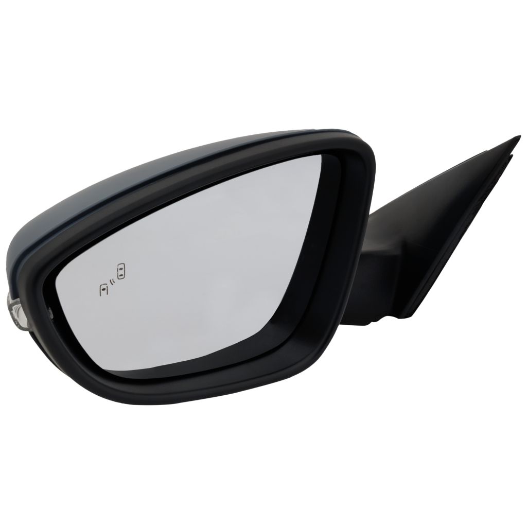 VOLKSWAGEN PASSAT DOOR MIRROR LEFT (Driver Side) PWR/HTD/SIGNAL/MEMORY/M-FOLD (W/BSD)(PRM) OEM#561857507BE9B9-PFM 2016-2019 PL#VW1320165