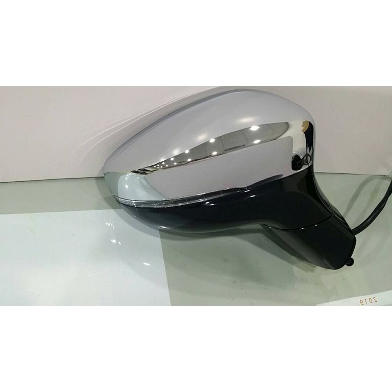 CHRYSLER PACIFICA DOOR MIRROR RIGHT (Passenger Side) PWR/HTD/SIGNAL/M-FOLD (W/BSD)(WO/SVC)(CODE GUU/XR)(BLACK BASE)(CHROME) OEM#5RM181XRAD 2017-2019 PL#CH1321467