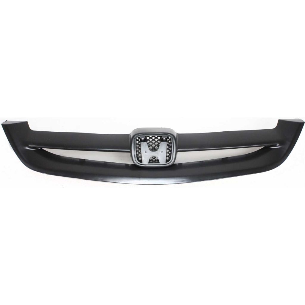 HONDA CIVIC COUPE GRILLE BLACK (W/O GRILLE SUPPORT) OEM#71121S5PA01ZC 2001-2003 PL#HO1200153