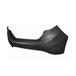 FORD FIESTA/HATCHBACK (EXC ST) REAR BUMPER COVER PRM OEM#D2BZ17906AA 2014-2019 PL#FO1100701